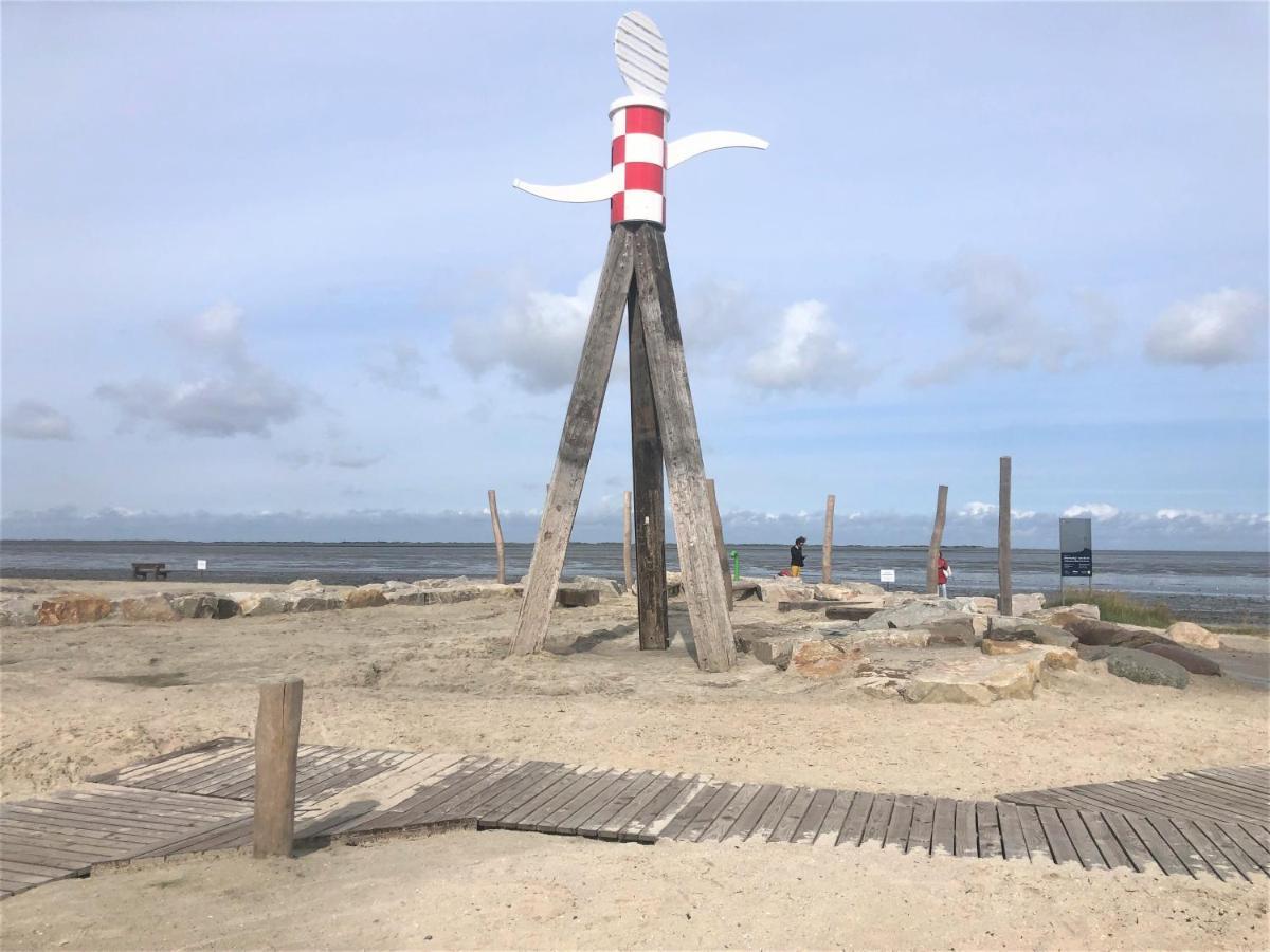 Huus Wattenmeer In Nessmersiel An Der Nordsee Dornum Kültér fotó
